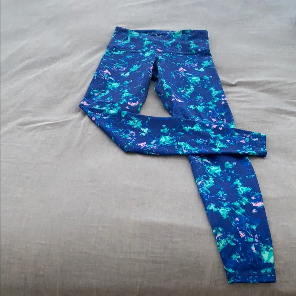 Blue yoga pant
